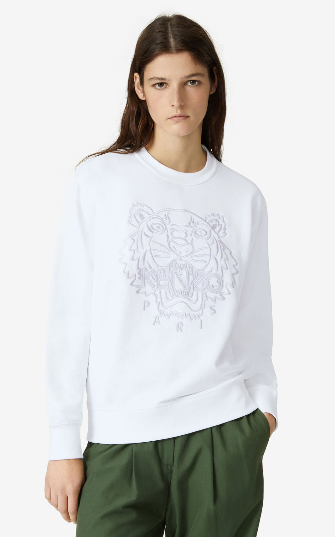 Kenzo Tiger Sweatshirt Dam | 49732-VSTC